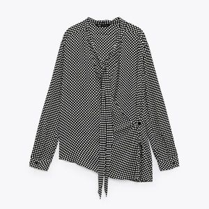 L. ZARA STUDIO BLOUSE POLKA DOT LIMITED EDITION